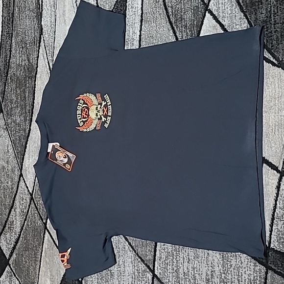 STURGIS 75TH SOUTH DAKOTA BLACK HILLS RALLY 2015 TEE-SHIRT - Picture 4 of 10